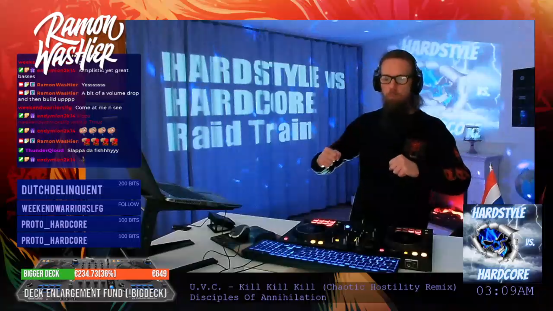 Hardstyle & Hardcore Raid Train!