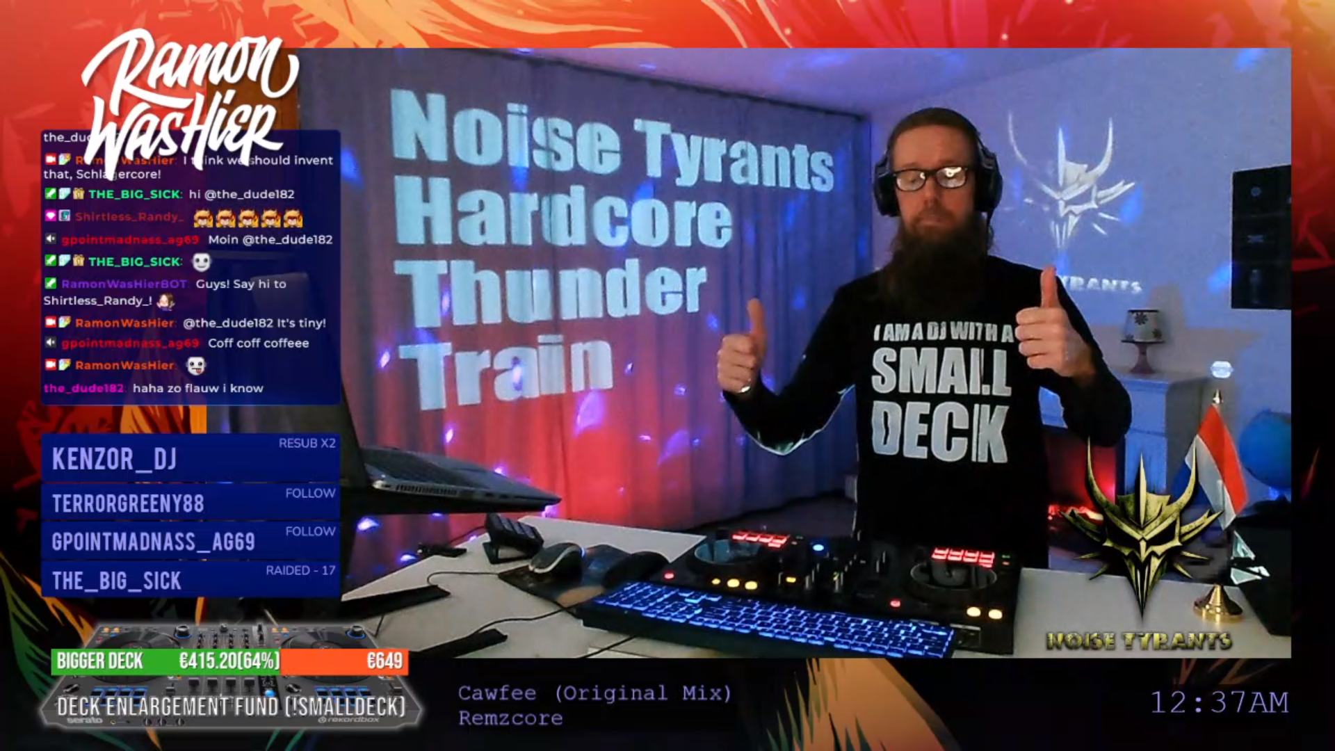 Noise Tyrants Hardcore Thunder Train!