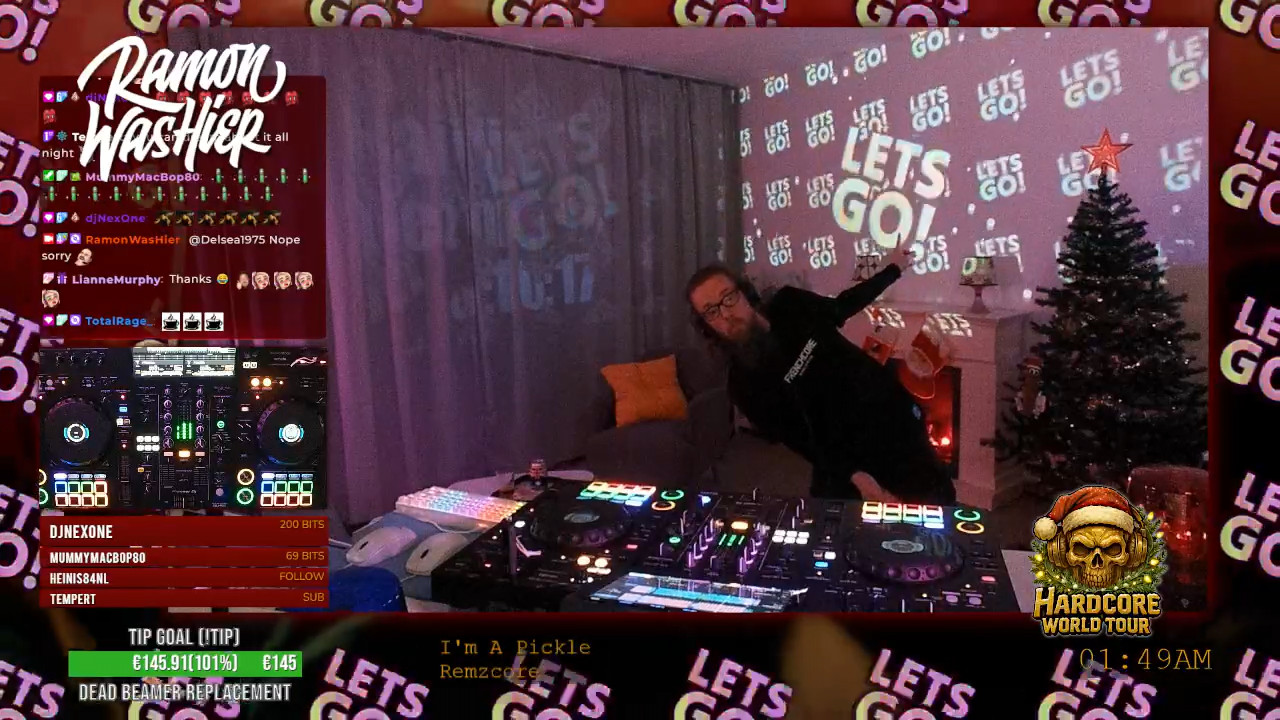 HARDCORE WORLD TOUR: WRECK THE HALLS